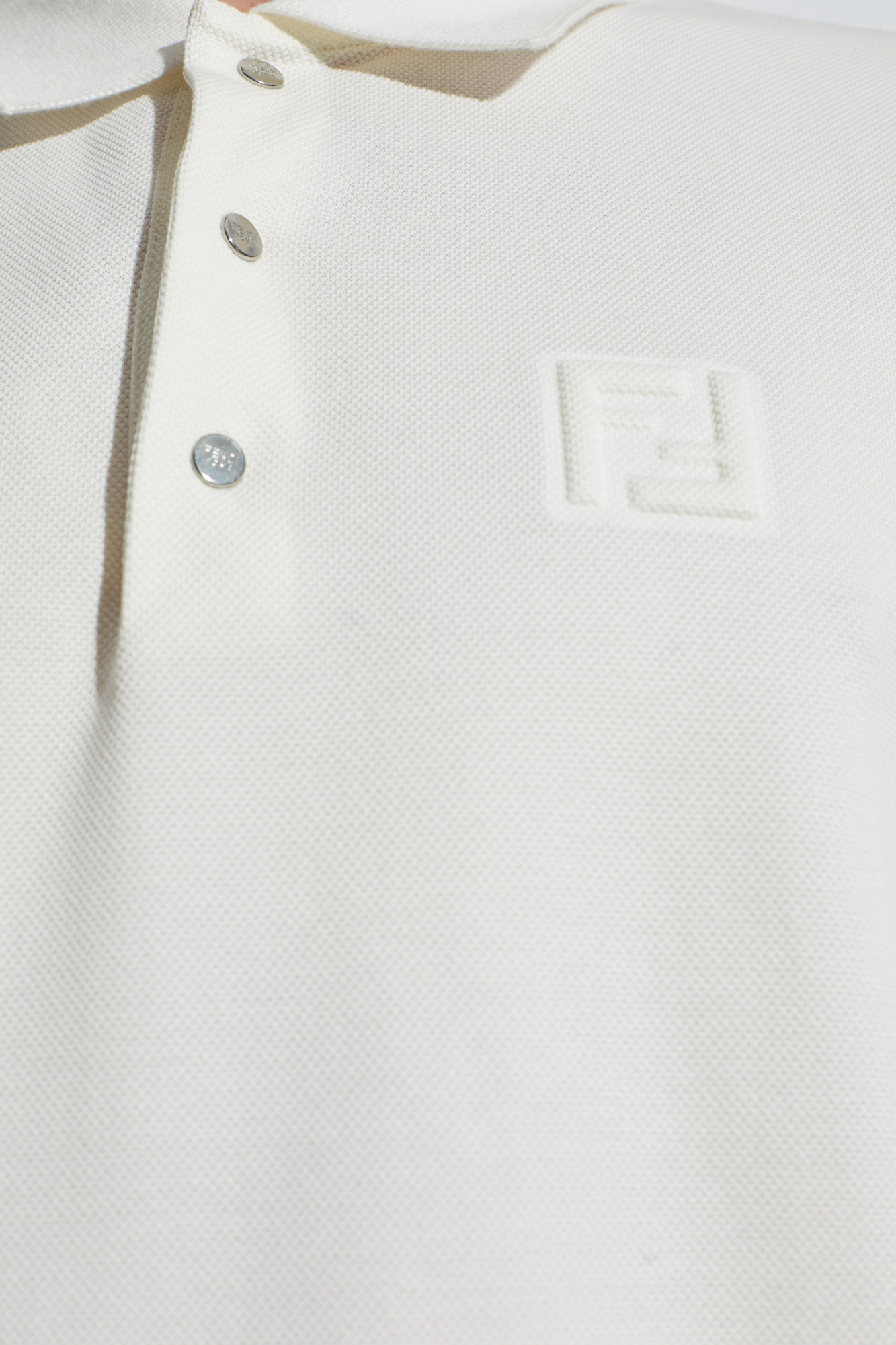 Fendi white polo on sale